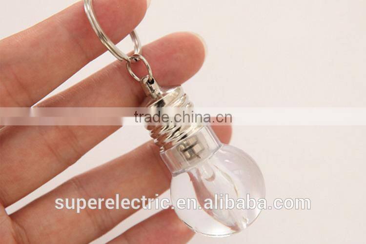 Made in china high quality promotional gifts wholesale cheap lamp led keychain