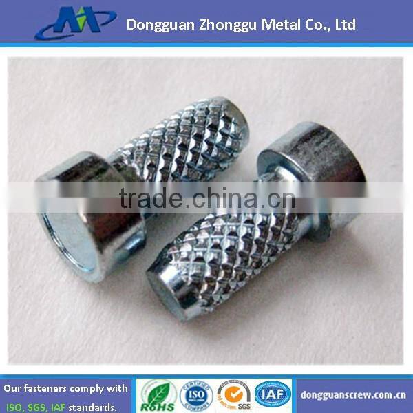 Stainless steel zinc plate metal rivet with washer