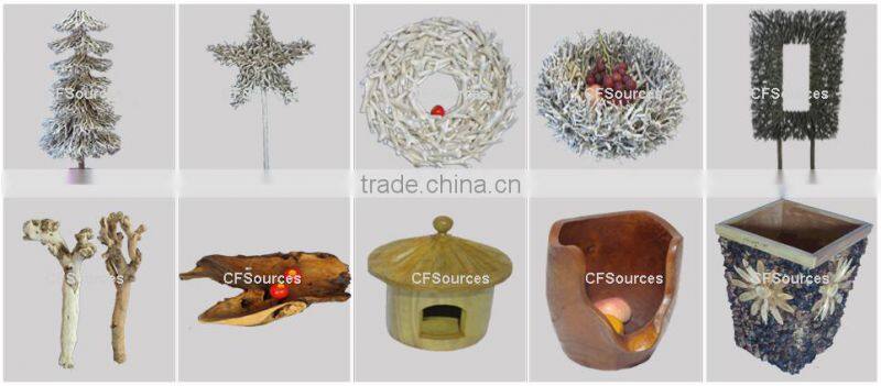 Wooden Crafts Decoration ,Wooden Fruit Basket