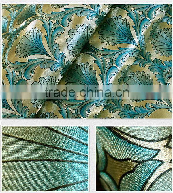 peacock feather pattern vinyl wallpaper entertainment 3d fashion wallpaper