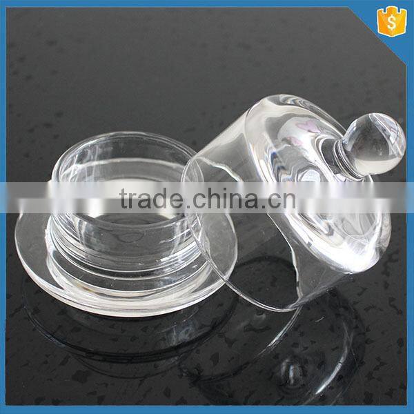 LXHY-CE0825 glss butter dish Dome Covered Butter Dish / Cheese Ball Dish