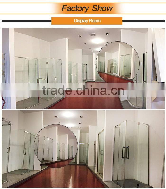 6mm glass shower screen for bath tub with side panel EX-222