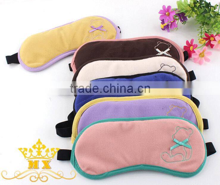 lovely eye cover for sleeping with cute bear