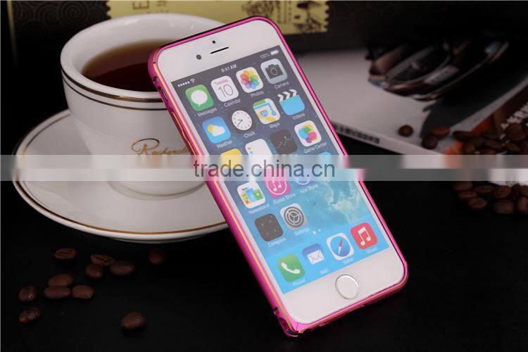 For iphone 6 Bumper Case, Aluminum Metal Frame Luxury Bumper Case For iPhone 6