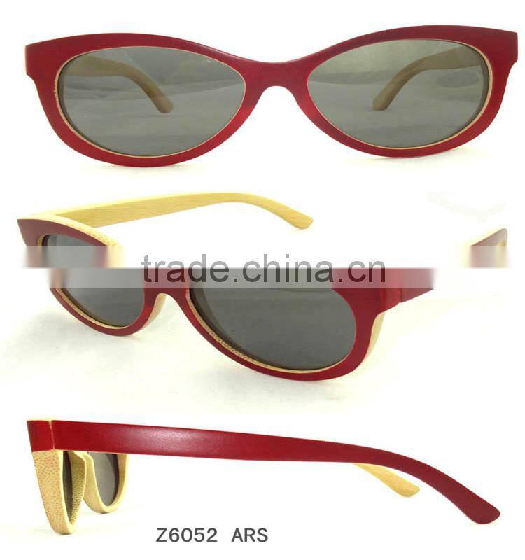 Popular Bambaoo Sunglasses Wooden Eyeglasses Wholesale