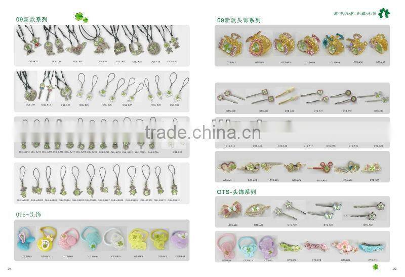 Real irish four leaf clover keychains