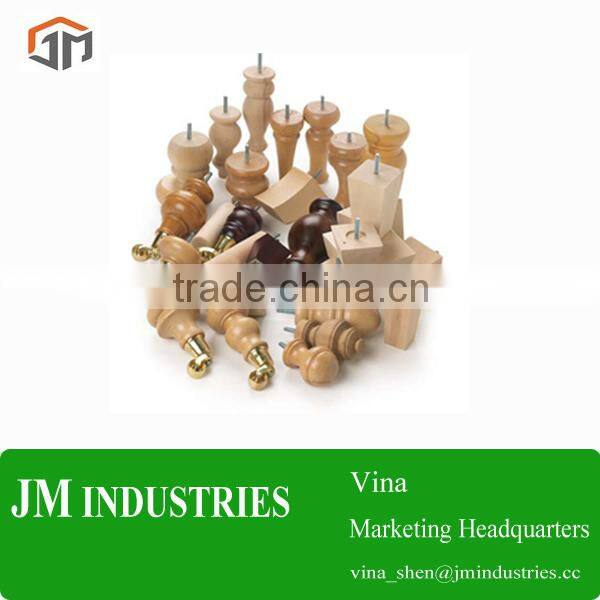Supply wooden feet for furniture with competitive price