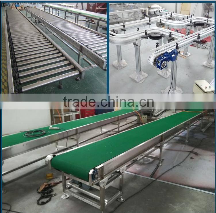 plastic chain belt conveyor/table top modular conveyor
