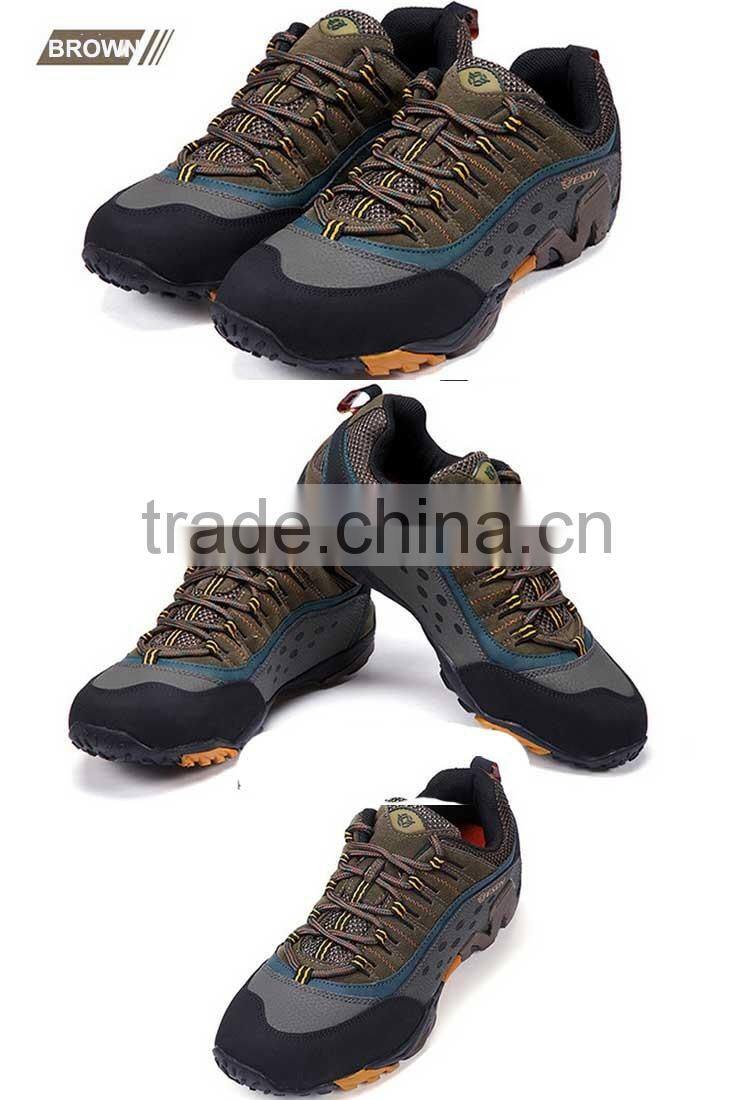 Short Blue Trendy Hiking Boot for Outdoor