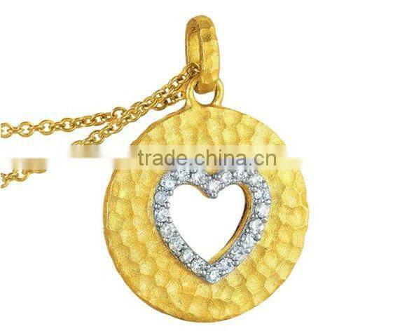 Factory offer fashion 925 silver alphabet pendant