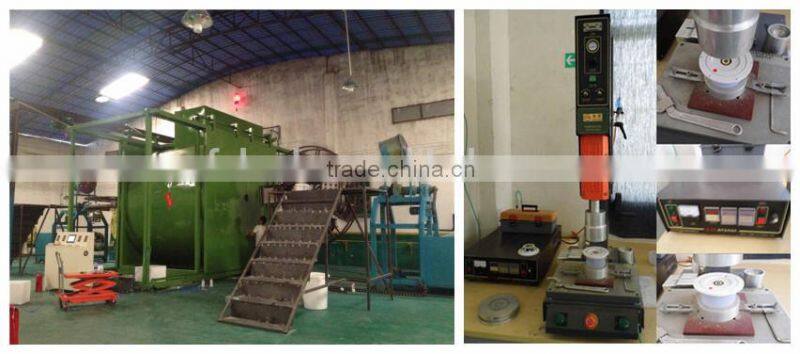 PE plastic waterproof outdoor color changing lighted christmas tree