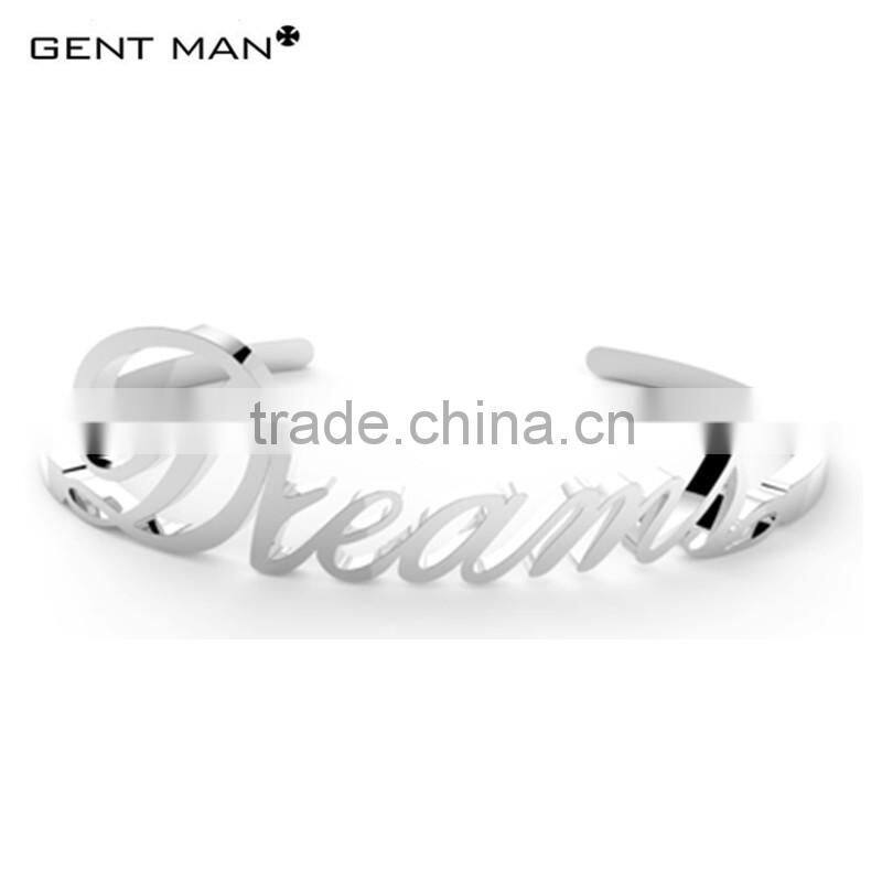 Coolman 2016 Newest Lady's Jewelry Dainty and Delicate Necklace, Ring, Bracelet, Earrings Stainless Steel Jewelry Sets