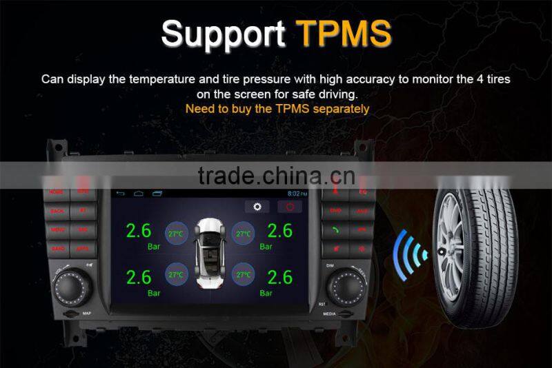 Ownice c300 Car DVD Radio for Mercedes Benz A-W169 B-W245 with GPS,support IPOD TV Function multimedia TMPS mirror link