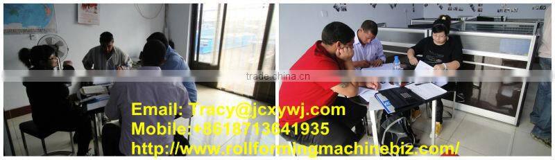 JCX-hydraulic cutter roofing panle roll forming machinery