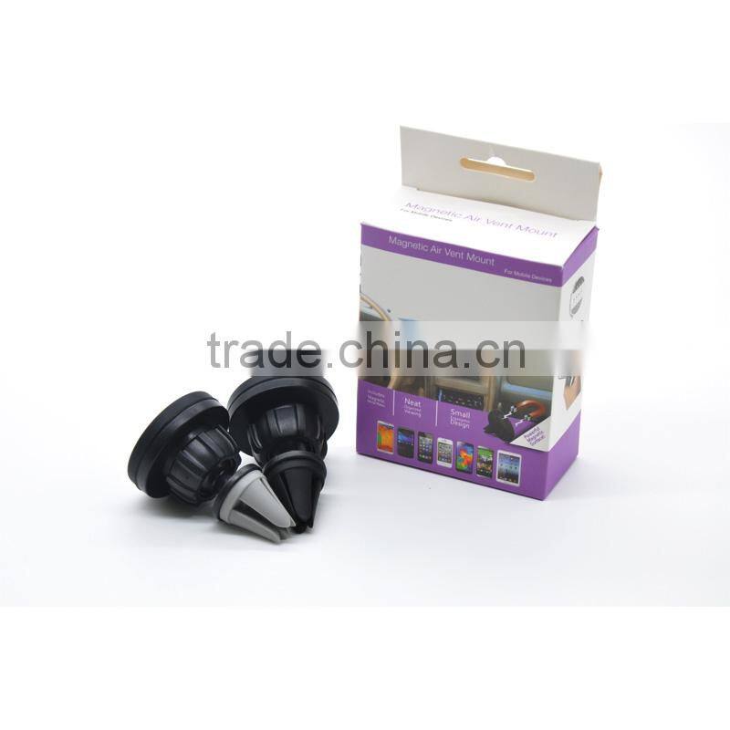 Universal magnetic air vent mobile phone car mount car holder for iPhone and Android