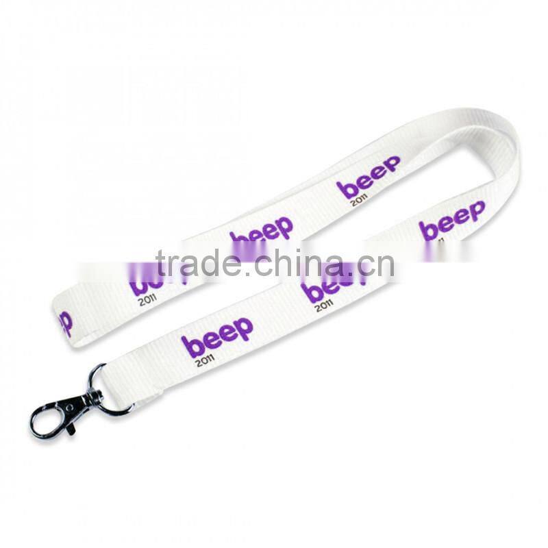 Factory Direct Wholesale Custom logo printed lanyards for ID cards and metal
