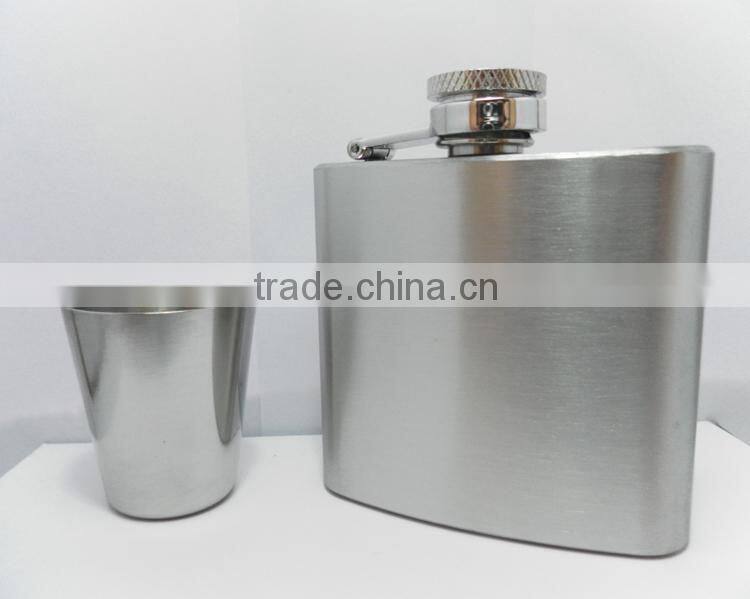 3oz mini flask leak-proof eco-friendly FDA LFGB stainless steel hip flask lead Pb free