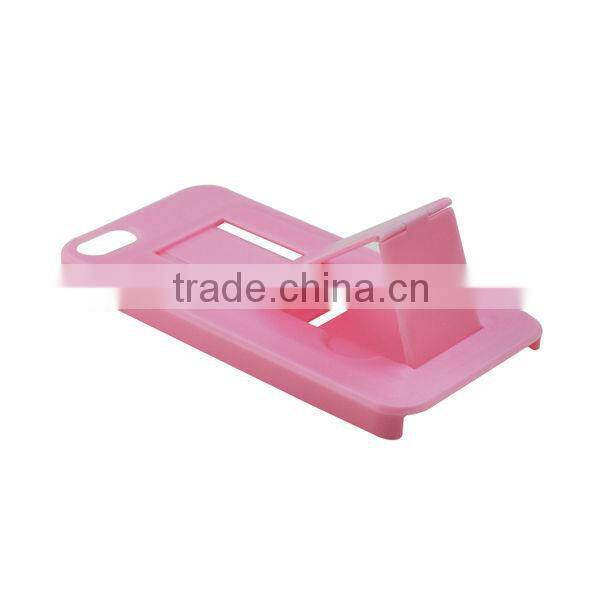 Fancy cell phone case with display rack