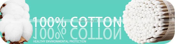 Private label custom 100 tips wooden cotton buds