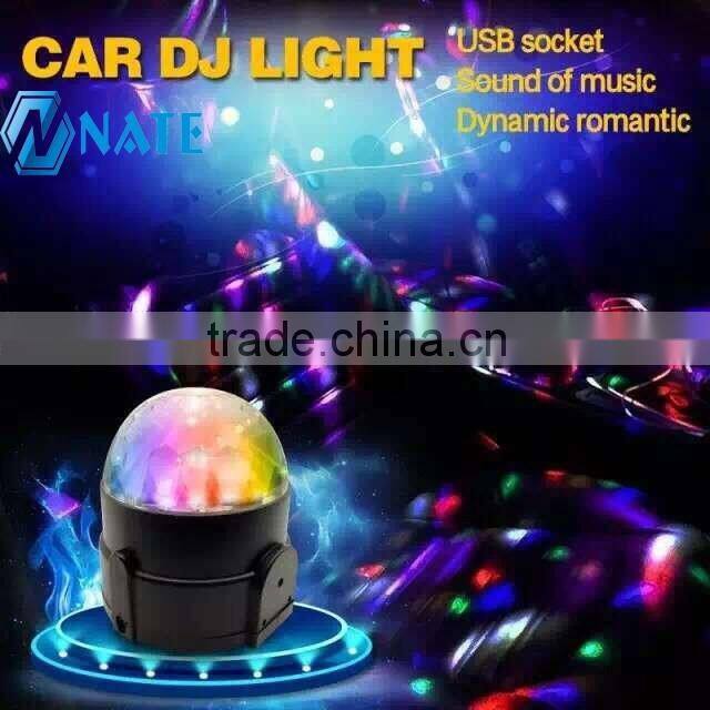 China Wholesale LED RGB crystal magic ball With USB Port KTV DJ Club Holiday Family Party Lighting