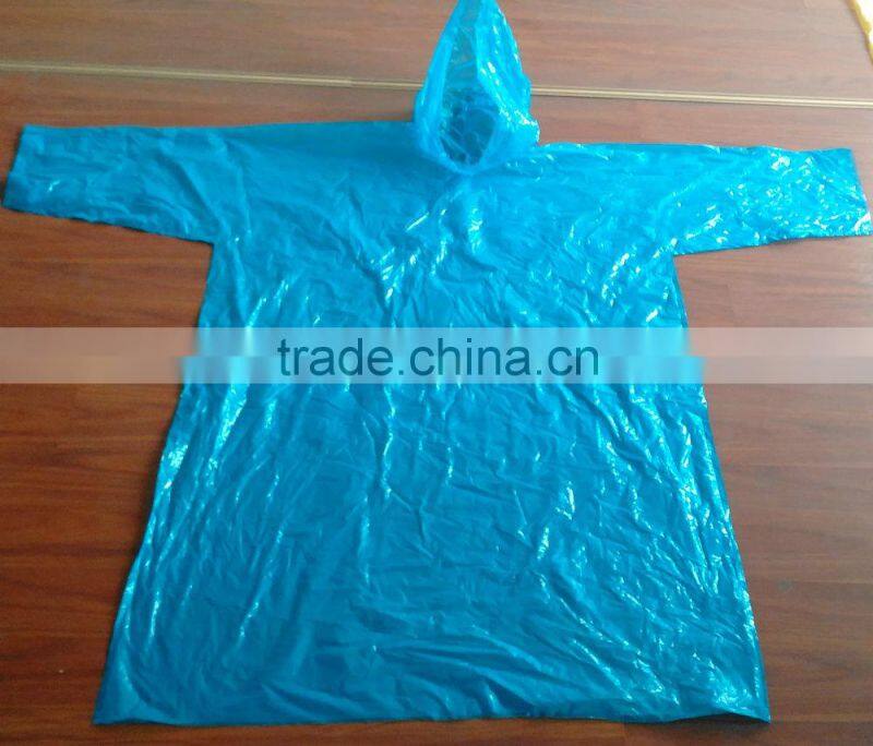 PE raincoat with very special high quality