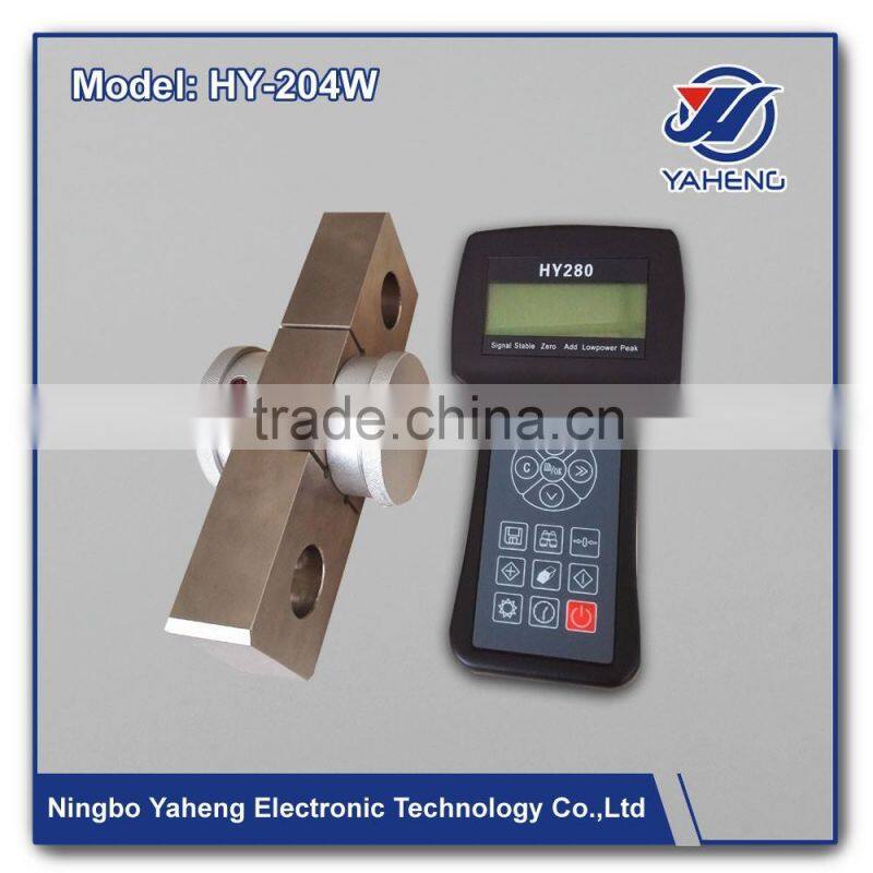 HY204W wireless crane load scale with 100t to 200T 1 2 5 10 20 50 for option6 bits LCD 6 state indicating signals