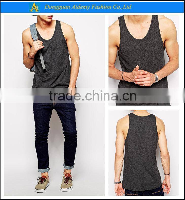 2014 hot selling women and men fitness tank top