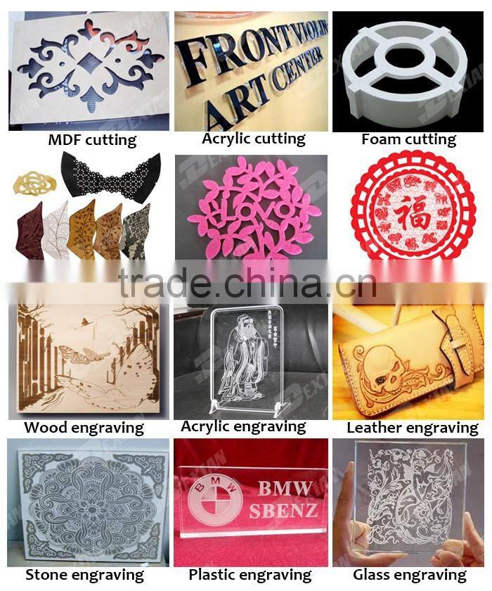 Top quality laser engraving machine price , mini 3d cnc laser machine , Co2 laser cutting machine