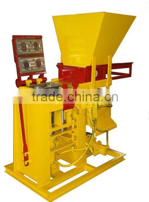 hydraulic block making machine small clay brick making machine interlocking brick making machine price 1-25