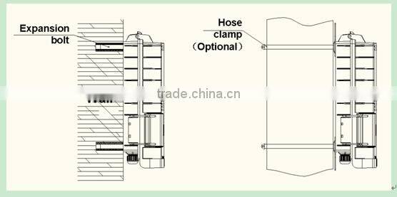 FTTH 8 CORES indoor or outdoor fIber optic box