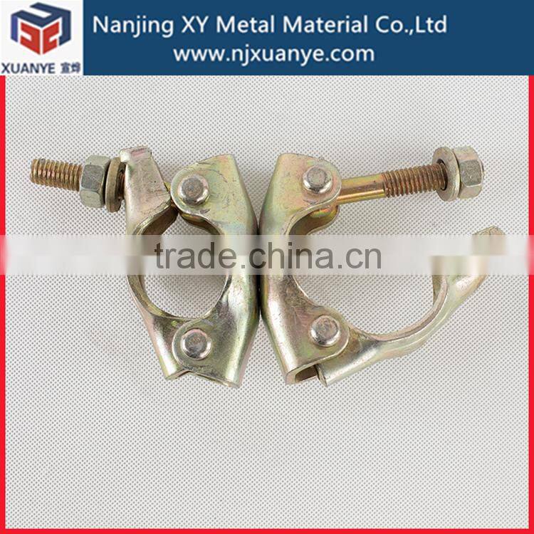 British Style Zinc Plated Scaffolding Pressed Swivel Coupler