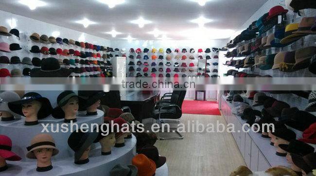 wholesale wool felt wide brim fedora hats for men