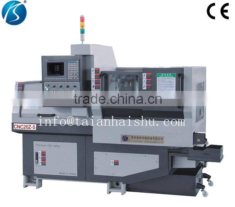 swiss lathe with mported NSK bearings and THK linear guide screw