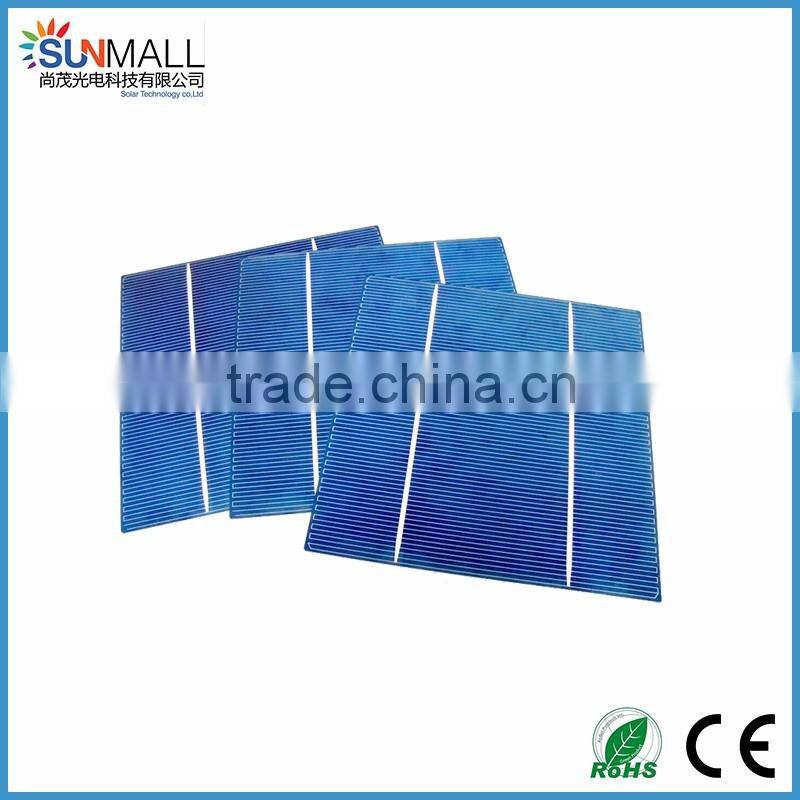 2016 Latest custom size price of panels monocrystalline solar cell