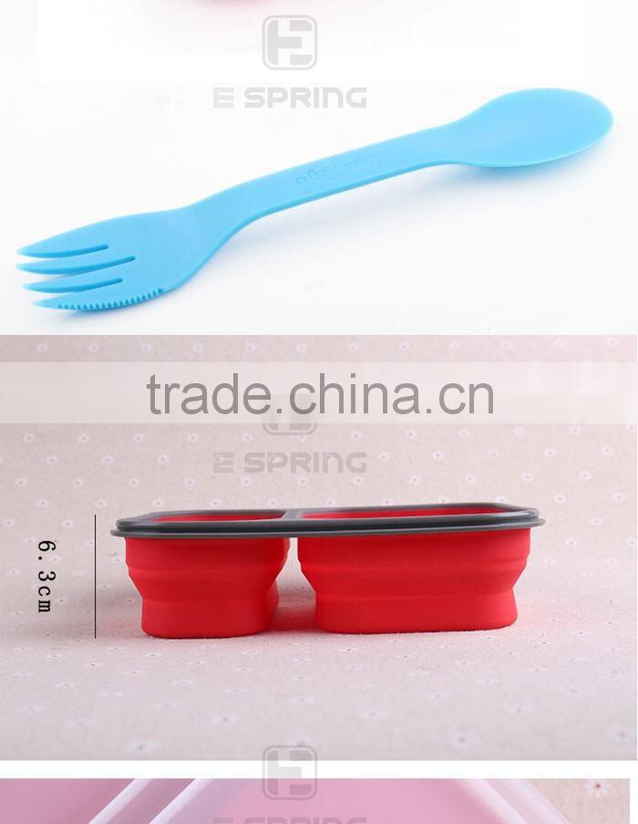 Microwaveable Tableware Bento Lancheira Dinnerware Set Lunch Box for Kids