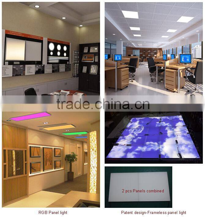 Triac dimming LED panel 1212x603mm 60W TUV CE RoHS CB GS SAA 3-Year Warranty