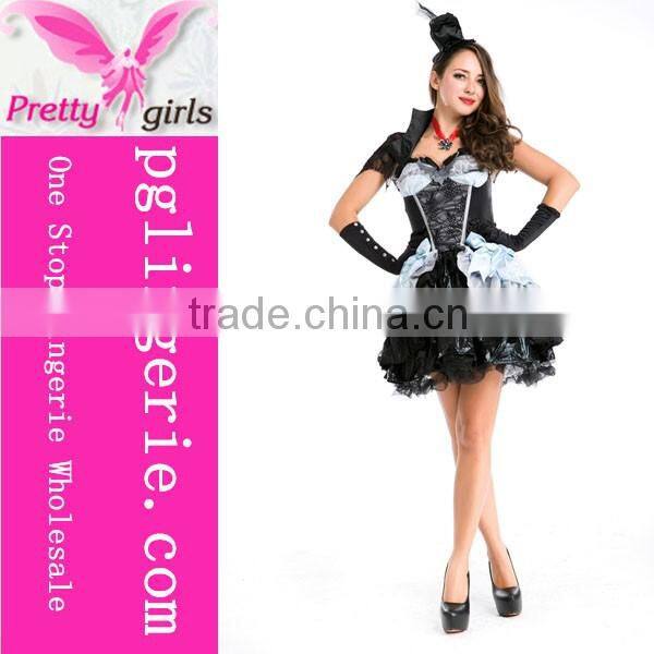 Sexy Woman Maid Costume in halloween