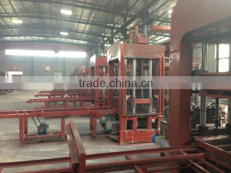 Concrete block making machinery for small industries QT3-25 semi-automatic brick machine made in china