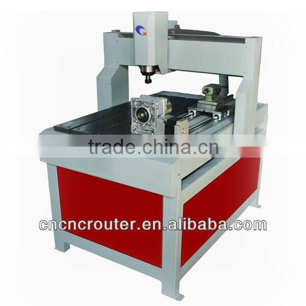 Mini Wood cnc router column engraving machine for chair leg