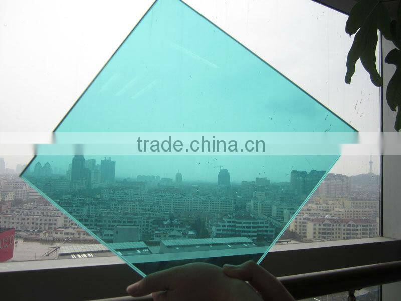 clear PVB film laminated glass