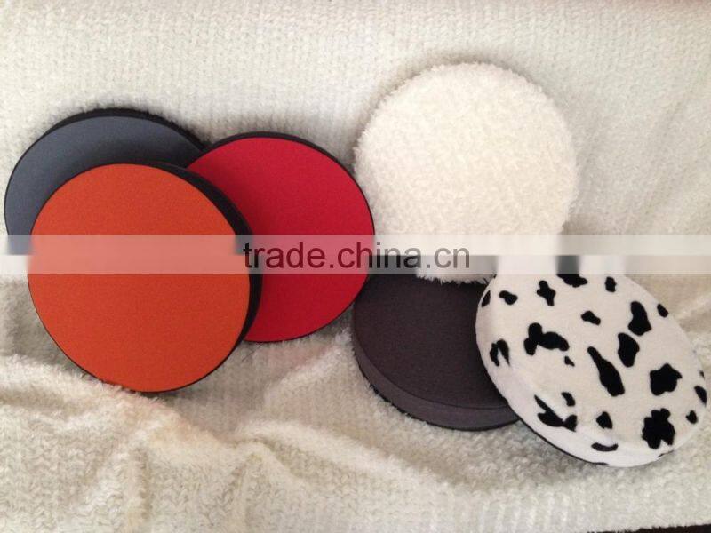 Triumph Boss Caressoft Plus Drafting Stool with Back Cushion / Chrome-finished Adjustable stool Upholstered