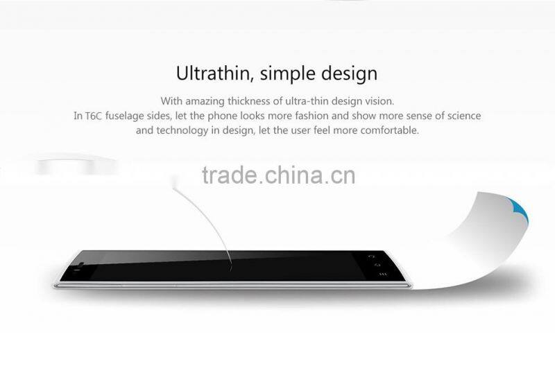 New Arrival 100% Original MTK6580 Quad Core Android 5.1 5 Inch IPS 1GB 8GB 5MP Camera WIFI GPS Unlocked 3G Smartphone THL T6C