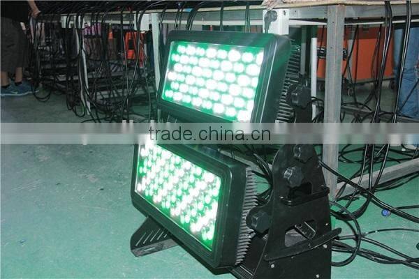 Large building decoration 192pcs 3W LED wall washer large city color light