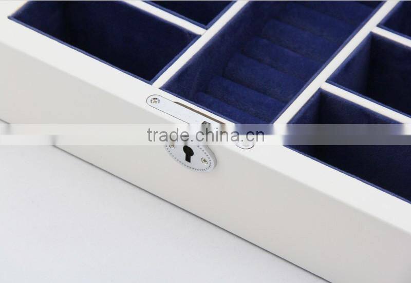 Luxury white Wooden jewelry Box wholesale