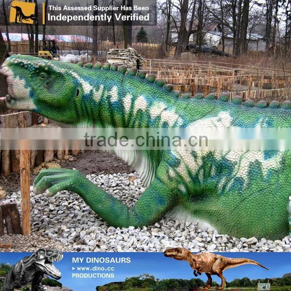 MY Dino-C077 Handmade high quality silicone rubber dinosaur head