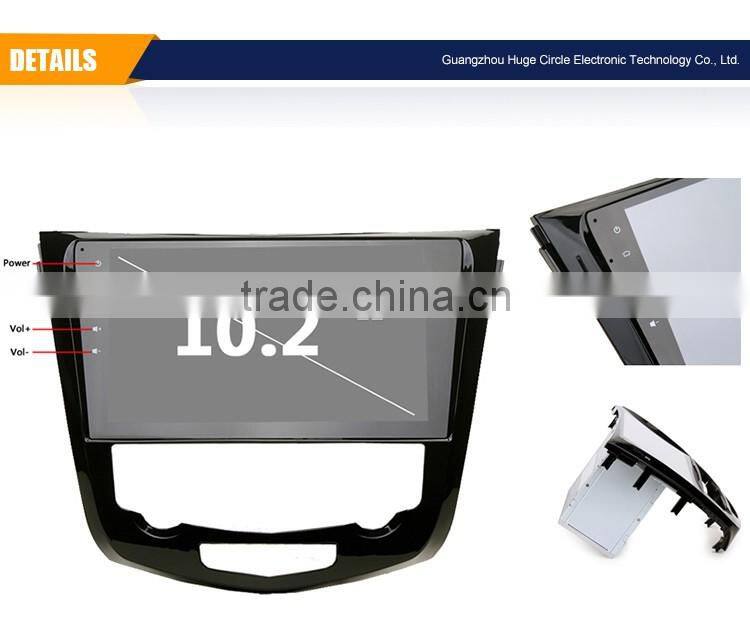 Cheap 7 inch Android 5.1.1 OBD2 Black colored car dvd GPS navigation for Nissan X Trail Qashqai 2014 2015