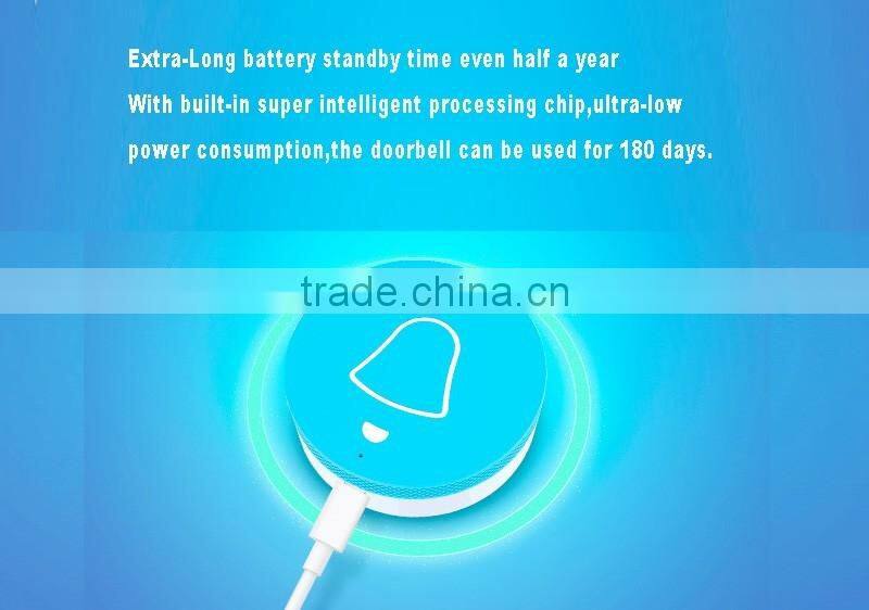 h.264 720p wifi ip camera doorbell 2016 wireless doorbell app control long range wireless doorbell
