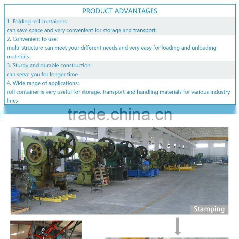 Roll Container 3 Sided A frame