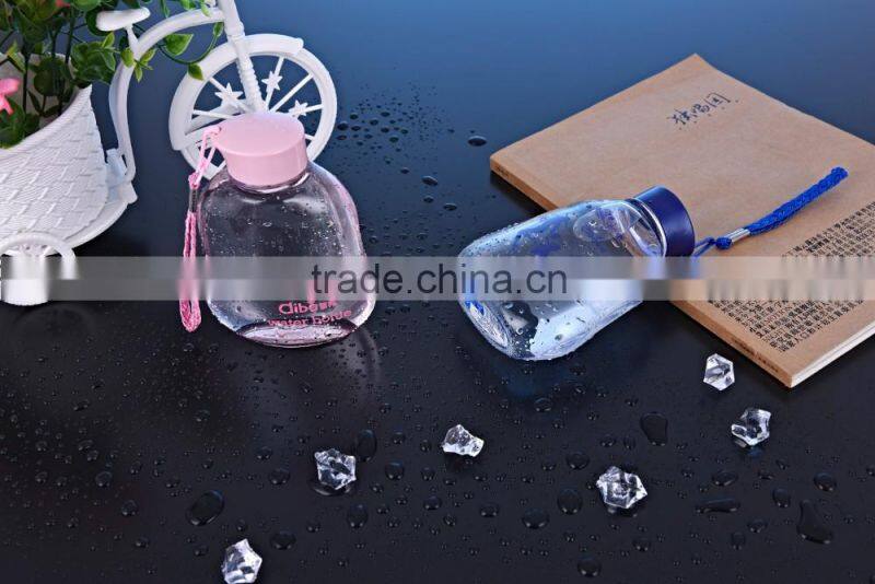 fashionable portable Small Empty Sport Plastic Bottles For Woman