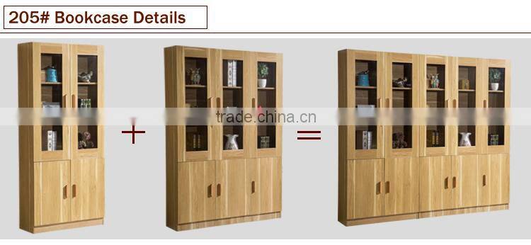 Wooden Round bookshelf